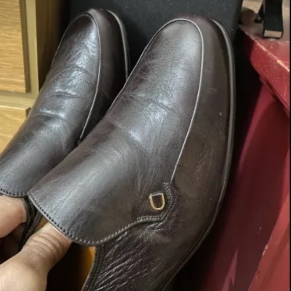 Bally Continental Salem 558 Loafer Shoe Men 8M Dk Brown Soft Leather Lightweight main image 16